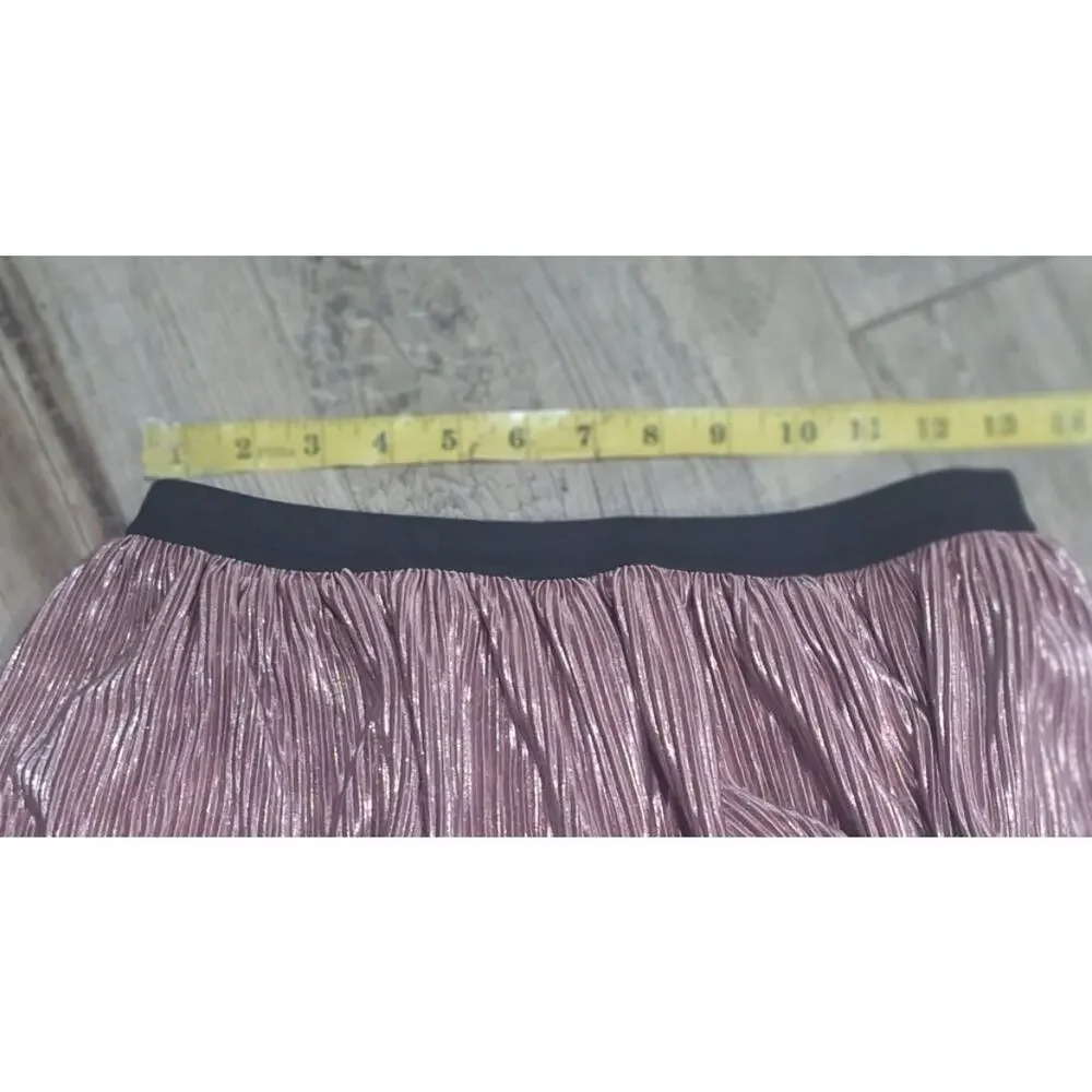 Old Navy Shimmering Pink Mini Skirt Sz XL (14/16)